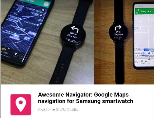 Иконка Awesome Navigator в Galaxy Store