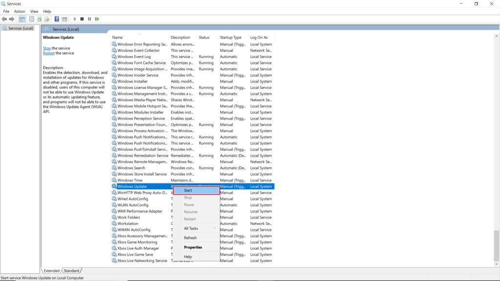Fix 0x8007371b Error