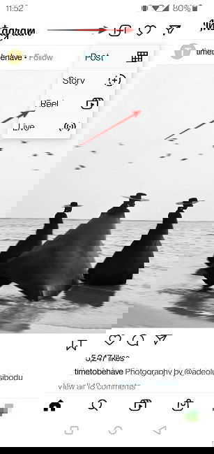 Instagram Reels Voice Create Reel