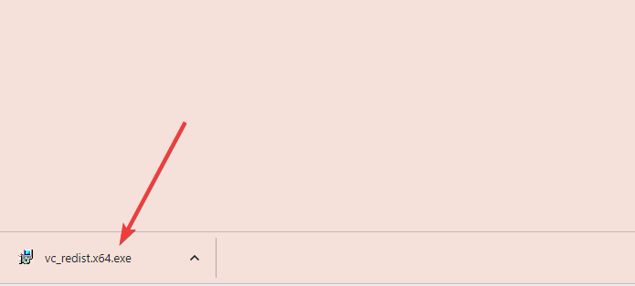 Мастер установки Visual C++ Redistributable