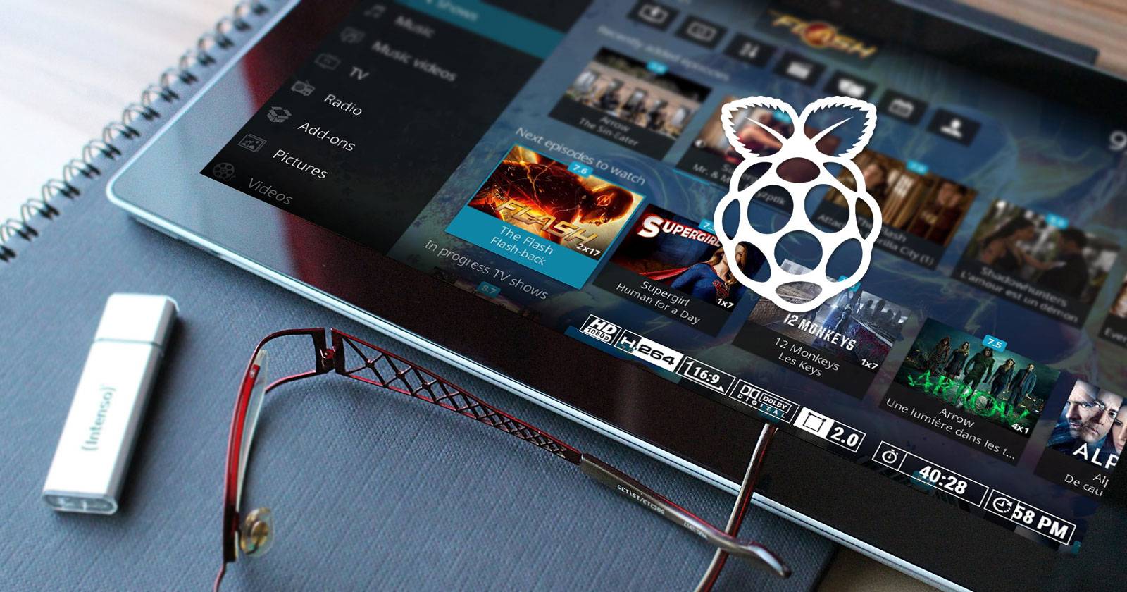 Kodi на Raspbian: медиаплеер на Raspberry Pi