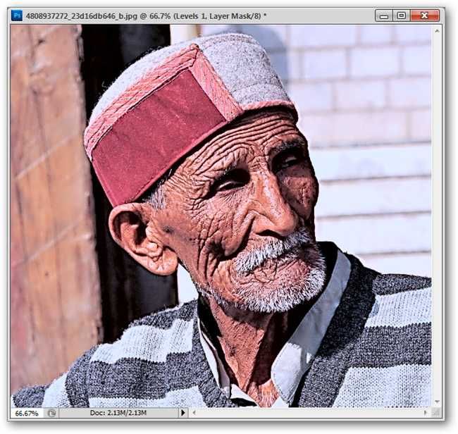 Пример Photo Filter для охлаждения тона