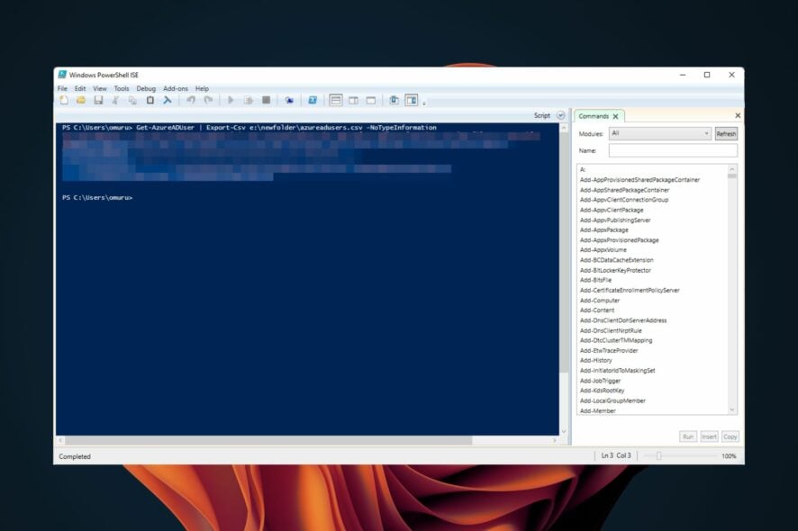 Экспорт CSV в PowerShell — инструкция