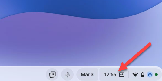 Как записать экран на Chromebook