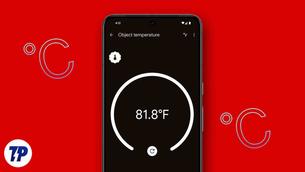 Pixel 8 Pro — как пользоваться датчиком температуры