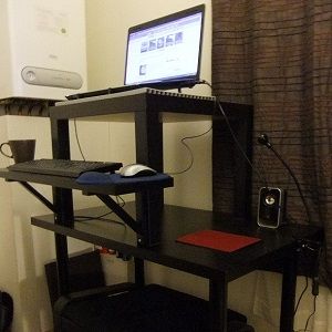 Как собрать стоячий стол из Ikea за недорого