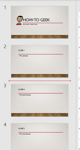 Вставка слайда в PowerPoint