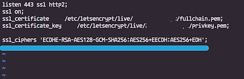 Редактирование ssl.conf и перезапуск стека