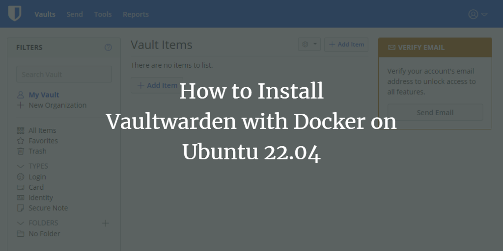 Vaultwarden на Ubuntu 22.04 — установка и настройка