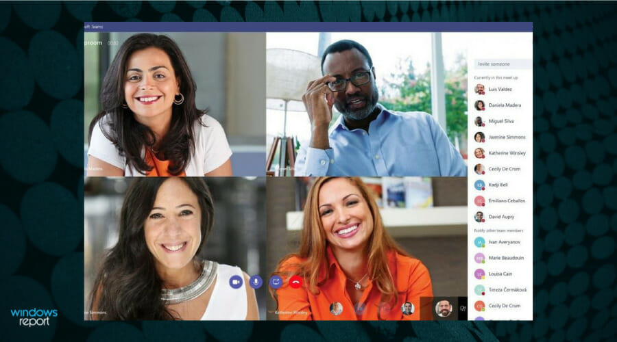 Входящий вызов на панели VTC