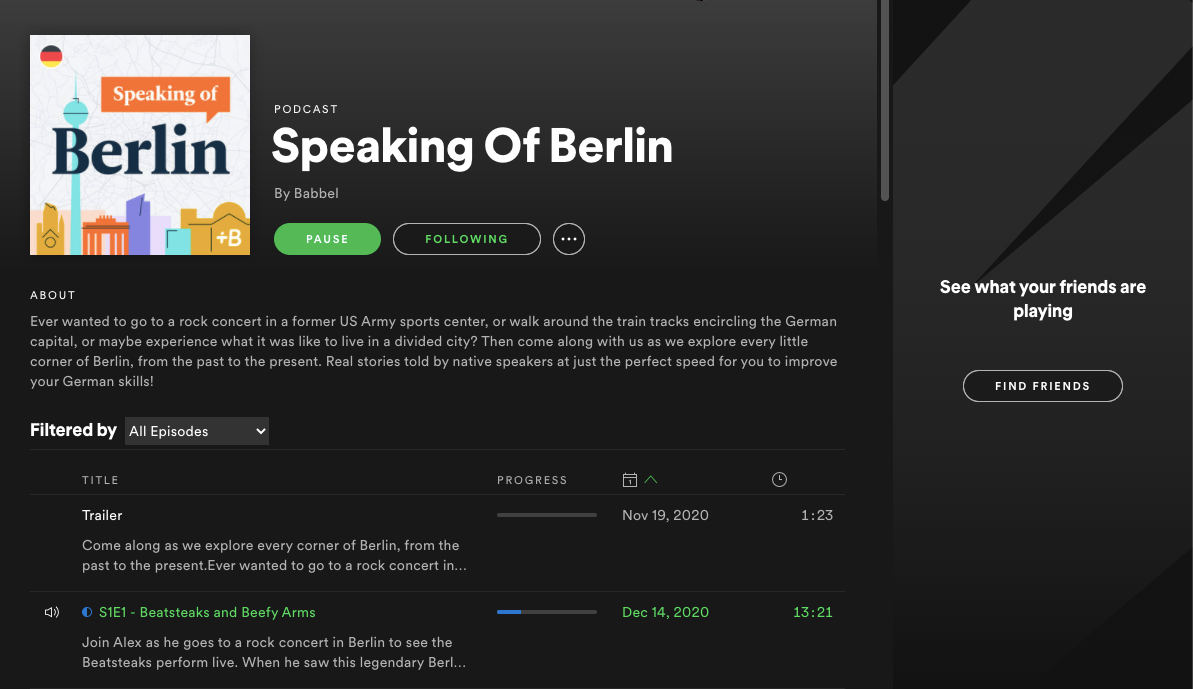 обложка подкаста Speaking of Berlin