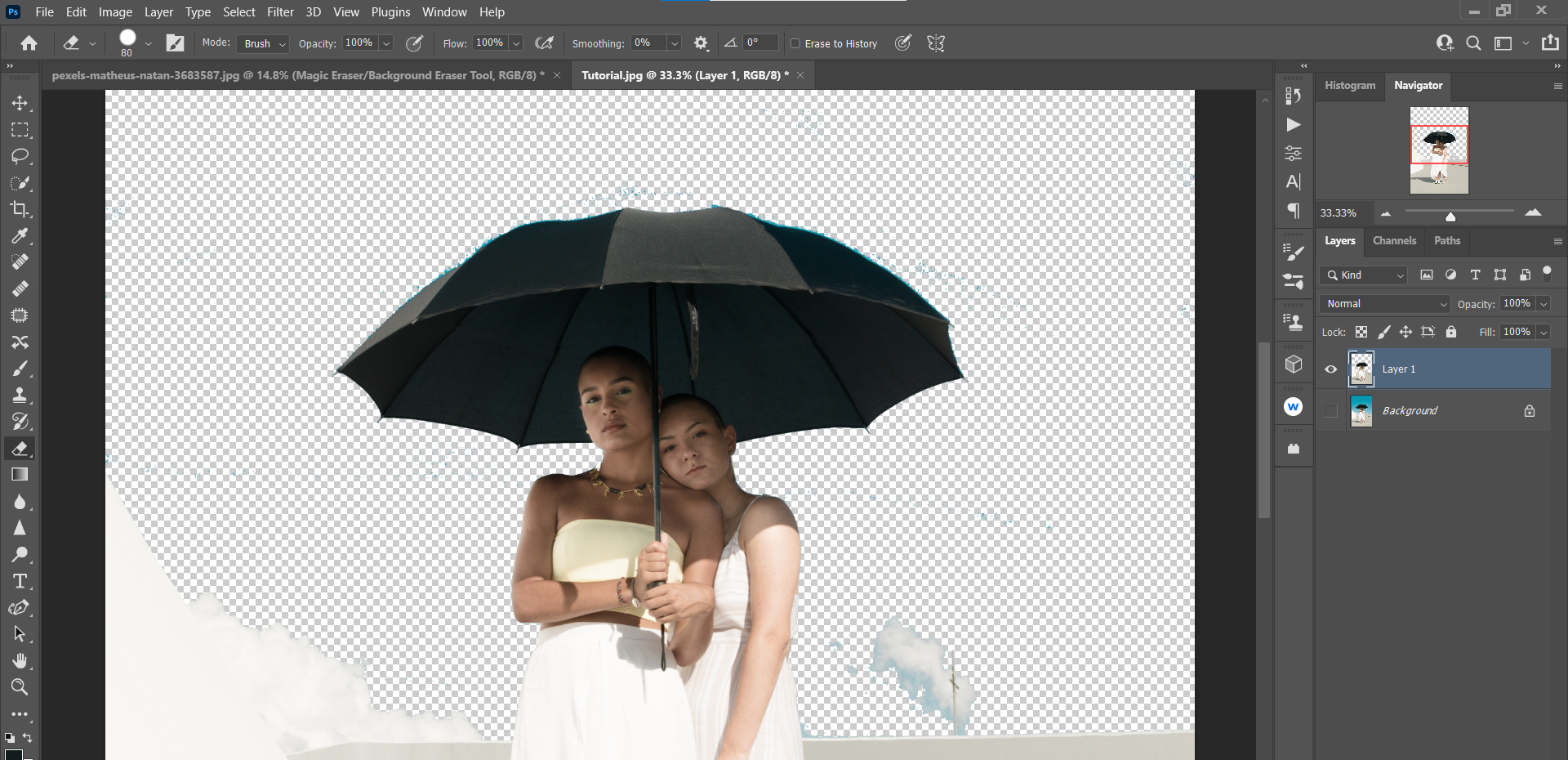 Paint Over Remaining Sky