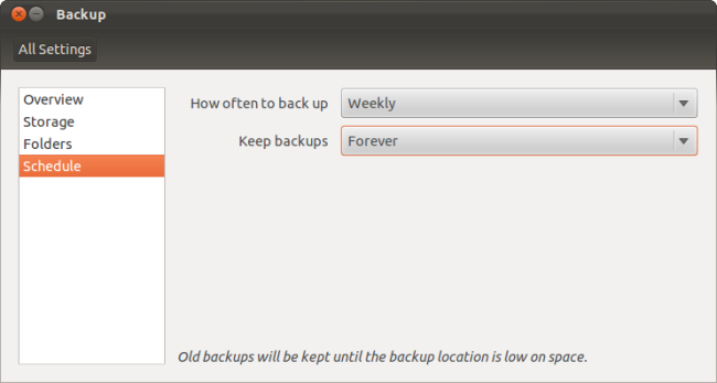 Параметры планирования и хранения