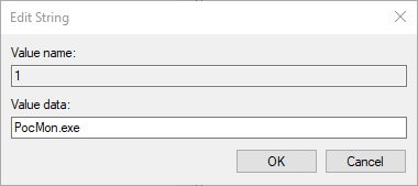 Указание exe-файла для блокировки в реестре
