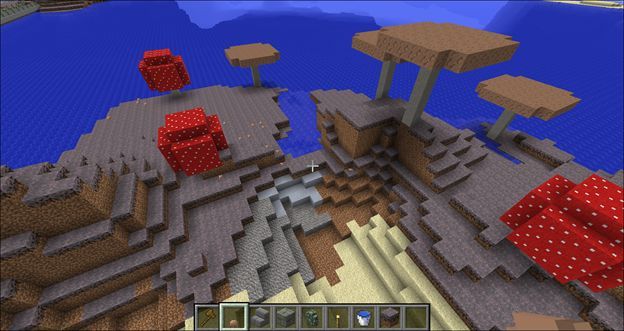 Осушение маленького пруда командой //drain