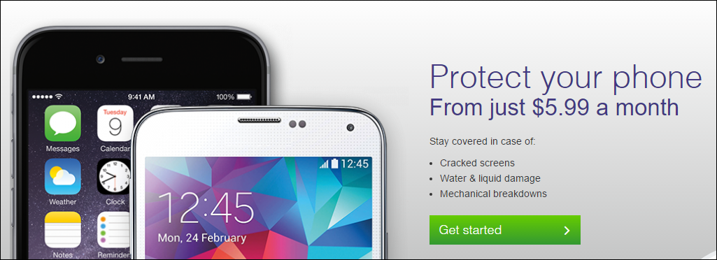 Логотип и упаковка Protect Your Bubble, изображение полиса и пример техники