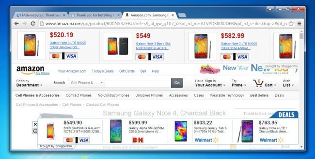 Удаление ShopperPro — очистка рекламного ПО