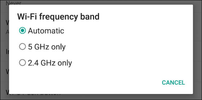 Scelta della banda di frequenza Wi‑Fi: 2.4 GHz o 5 GHz