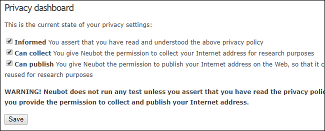 Неубот: выбор тестов скорость HTTP и BitTorrent