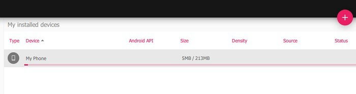 Процесс установки виртуального устройства в Genymotion