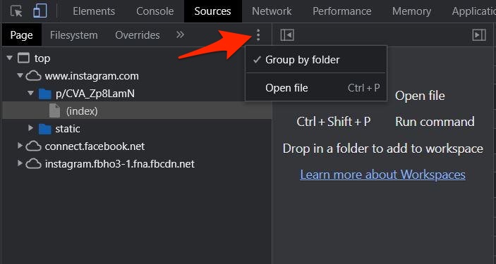 Снимите галочку Group by folders