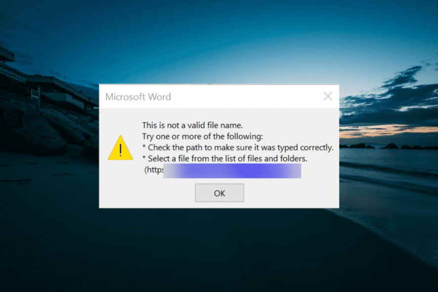 Как исправить ошибку имени файла в OneDrive