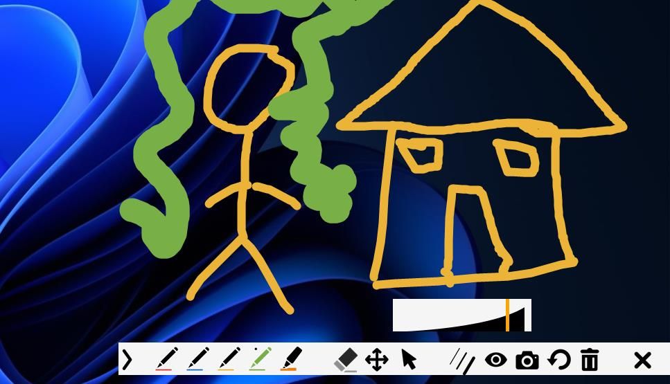 Ползунок ширины пера