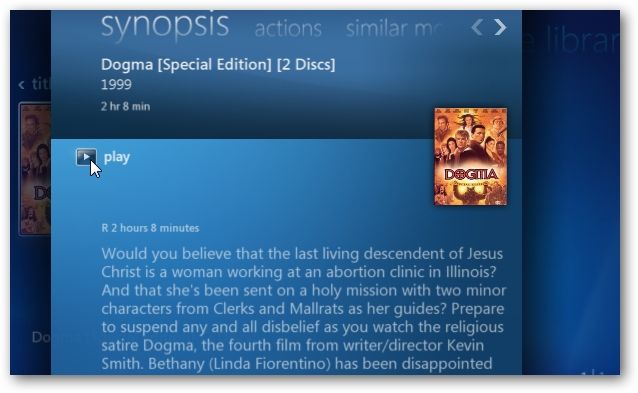 Windows Media Center — добавление папки с VIDEO_TS и xml