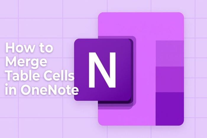 Как объединять ячейки в OneNote