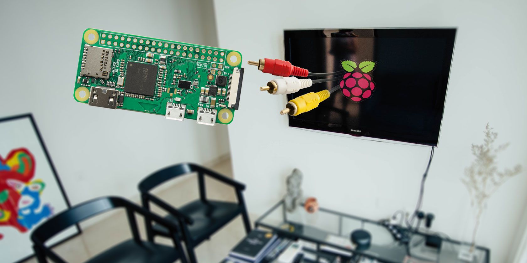 Подключение Raspberry Pi Zero к телевизору