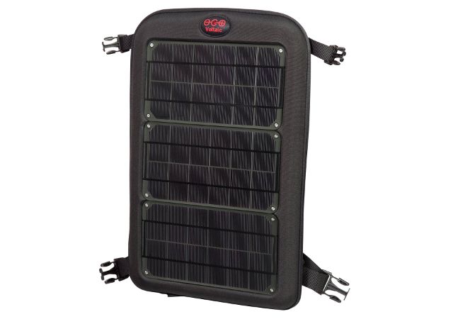 Набор из трёх эффективных солнечных панелей Voltaic и съёмного аккумулятора 20 000 mAh