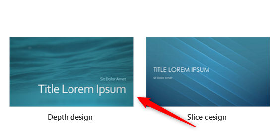 Выбор темы в PowerPoint