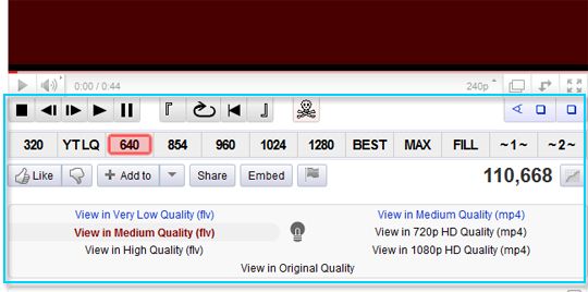 Кастомные элементы управления YouTube Enhancer