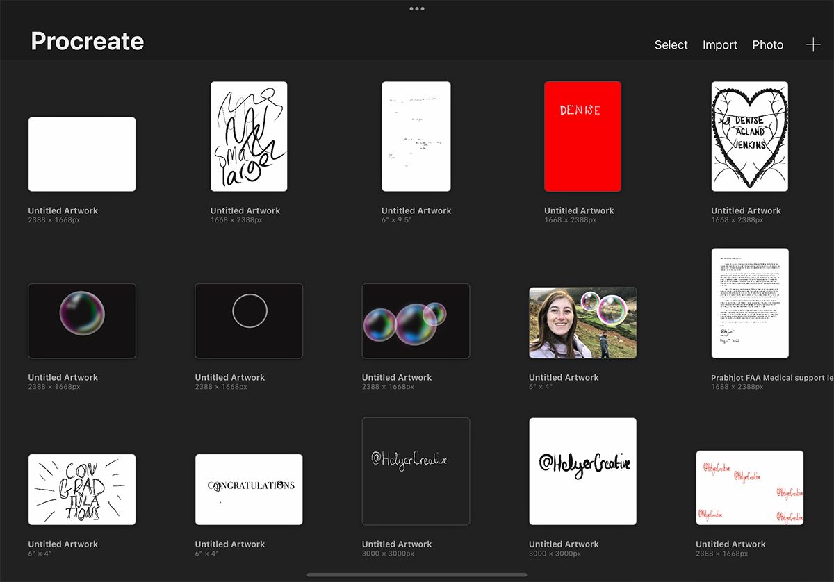 Procreate-Gallery