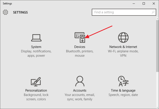 Отключить автокоррекцию в Windows 10