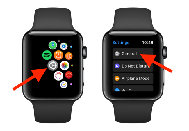 Откройте Настройки и выберите Основные
