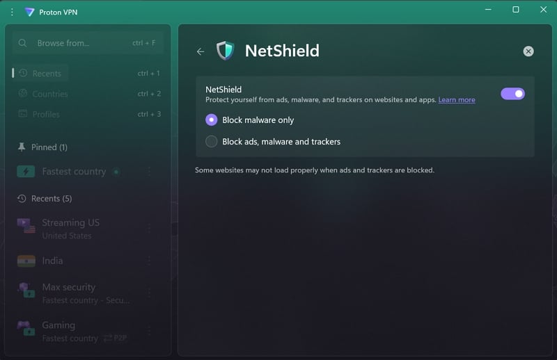 vpn con bloqueo de anuncios