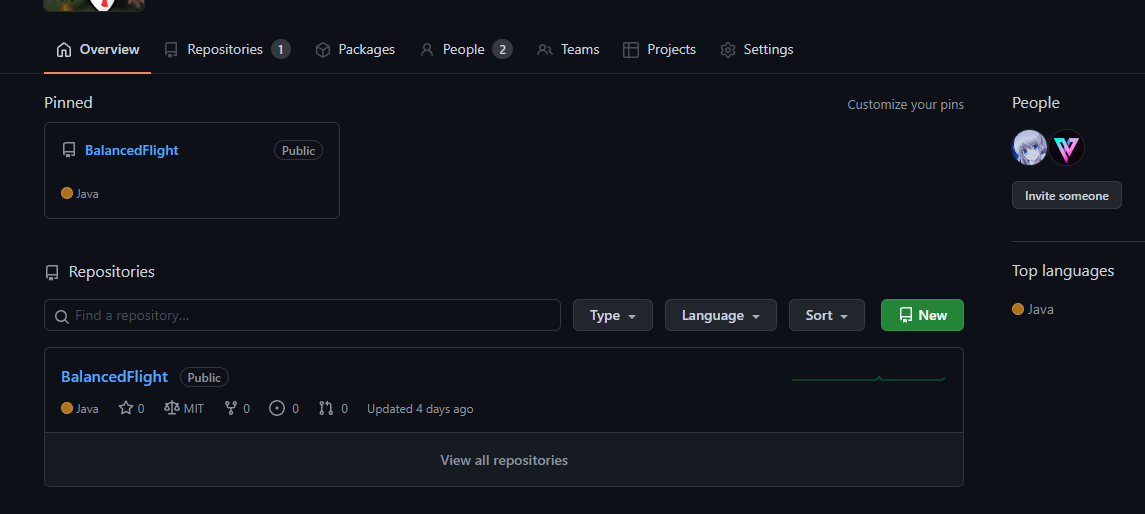 Репозиторий, находящийся в процессе или после переноса.