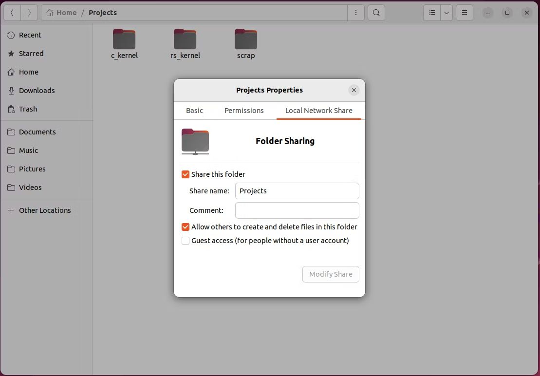 Доступ к файлам Linux с Android и iOS по сети