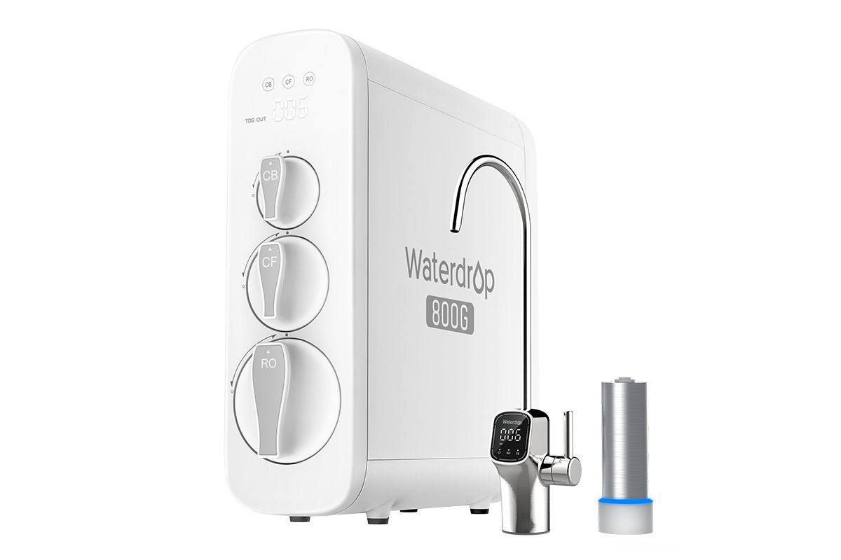 Фильтр Waterdrop G3P800 и его элементы