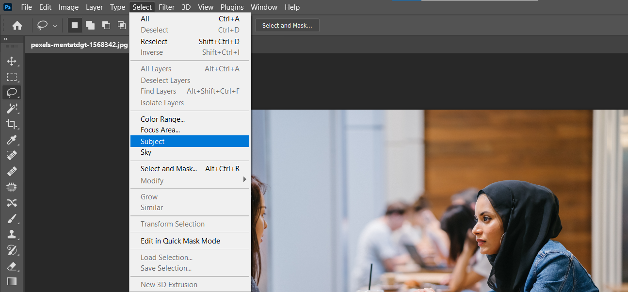 Выделение Subjects: две женщины