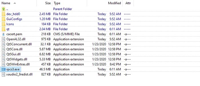 Ps3 On The Pc With Rpcs3 Run Executable