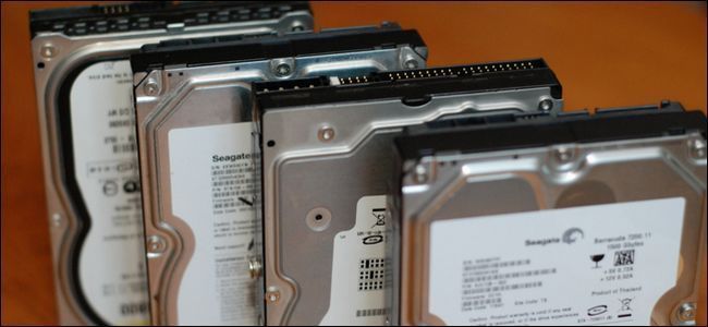 Жесткий диск вне корпуса для тестирования