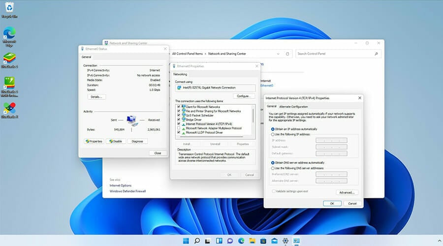 Rete domestica con router che assegna indirizzi IP dinamici