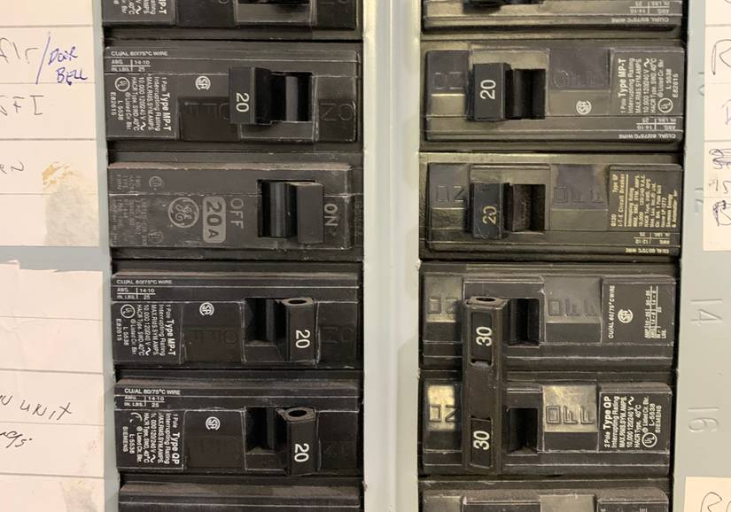 Стандартный домашний электрощит