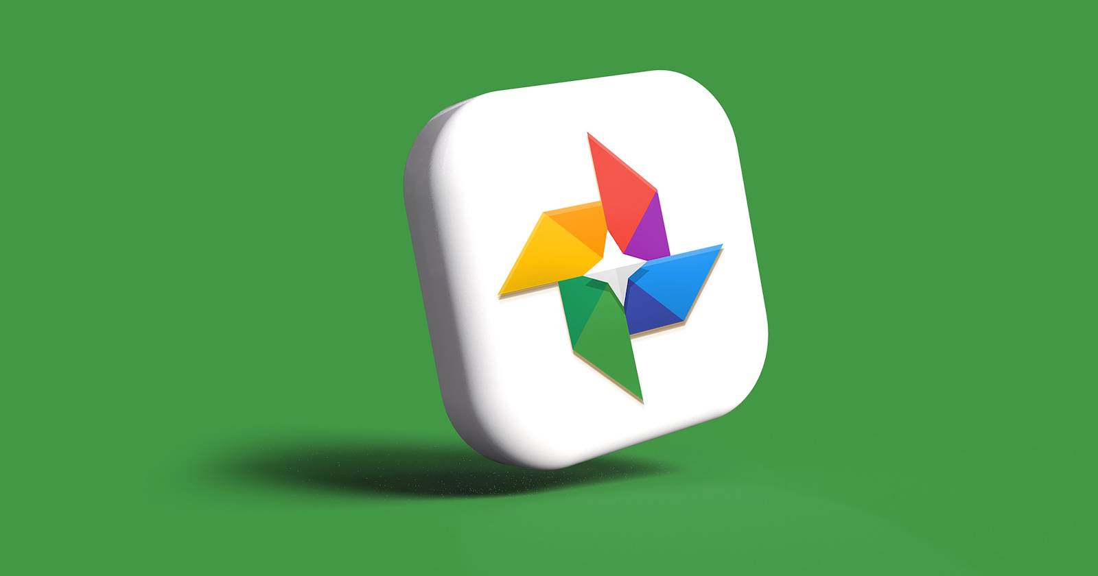 3D-иконка приложения Google Фото