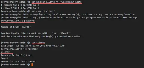 Монтирование CephFS на CentOS 7 — клиент