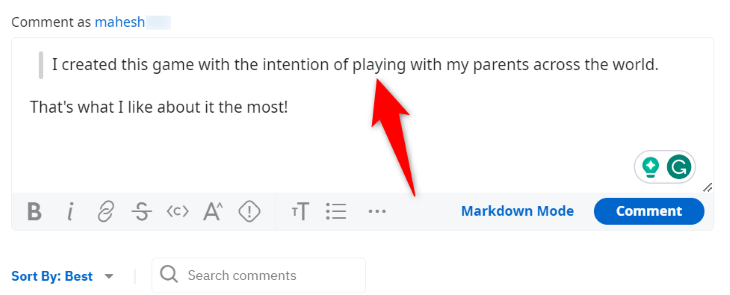 Цитированный текст на Reddit.