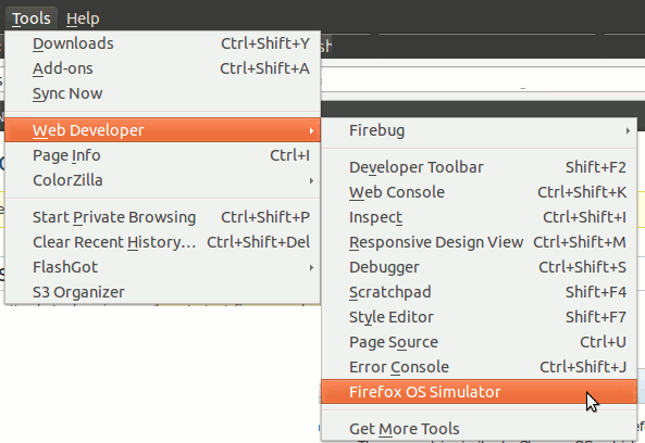 Firefox OS: симулятор, обзор и как начать