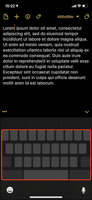 Демонстрация 3D Touch на клавиатуре iPhone